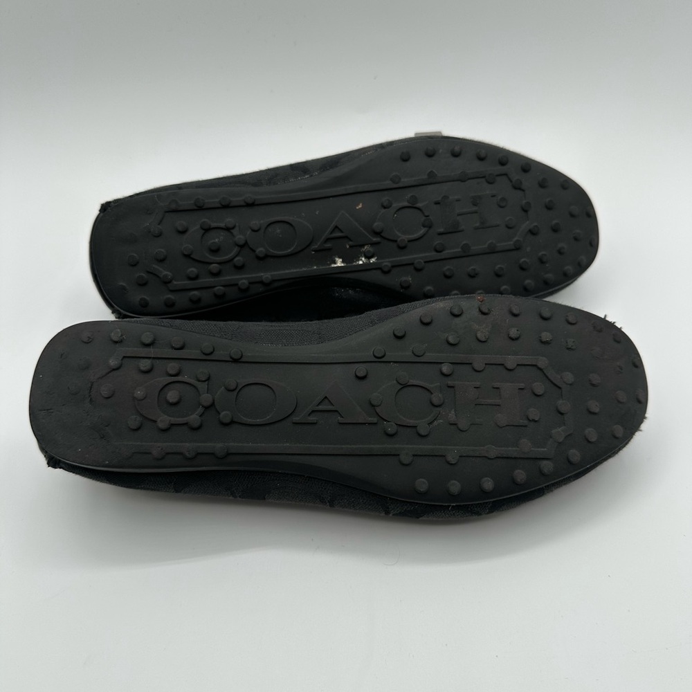 Coach Black Loafers with Tassels and Metallic Accent Women’s US 7 With The Box - Picture 12 of 16